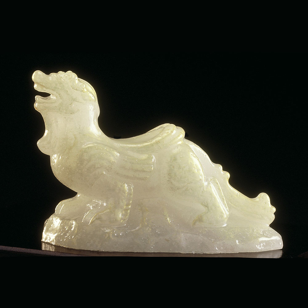 希少品 中国美術 唐物 古銅 瑞獣麒麟 骨董品 中国古玩 味わい深い 古